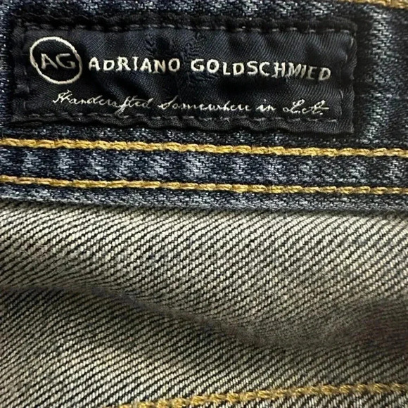 Adriano Goldschmied AG Jeans The Hero Mens Relaxed Fit Size 38x32 USA - Picture 9 of 12